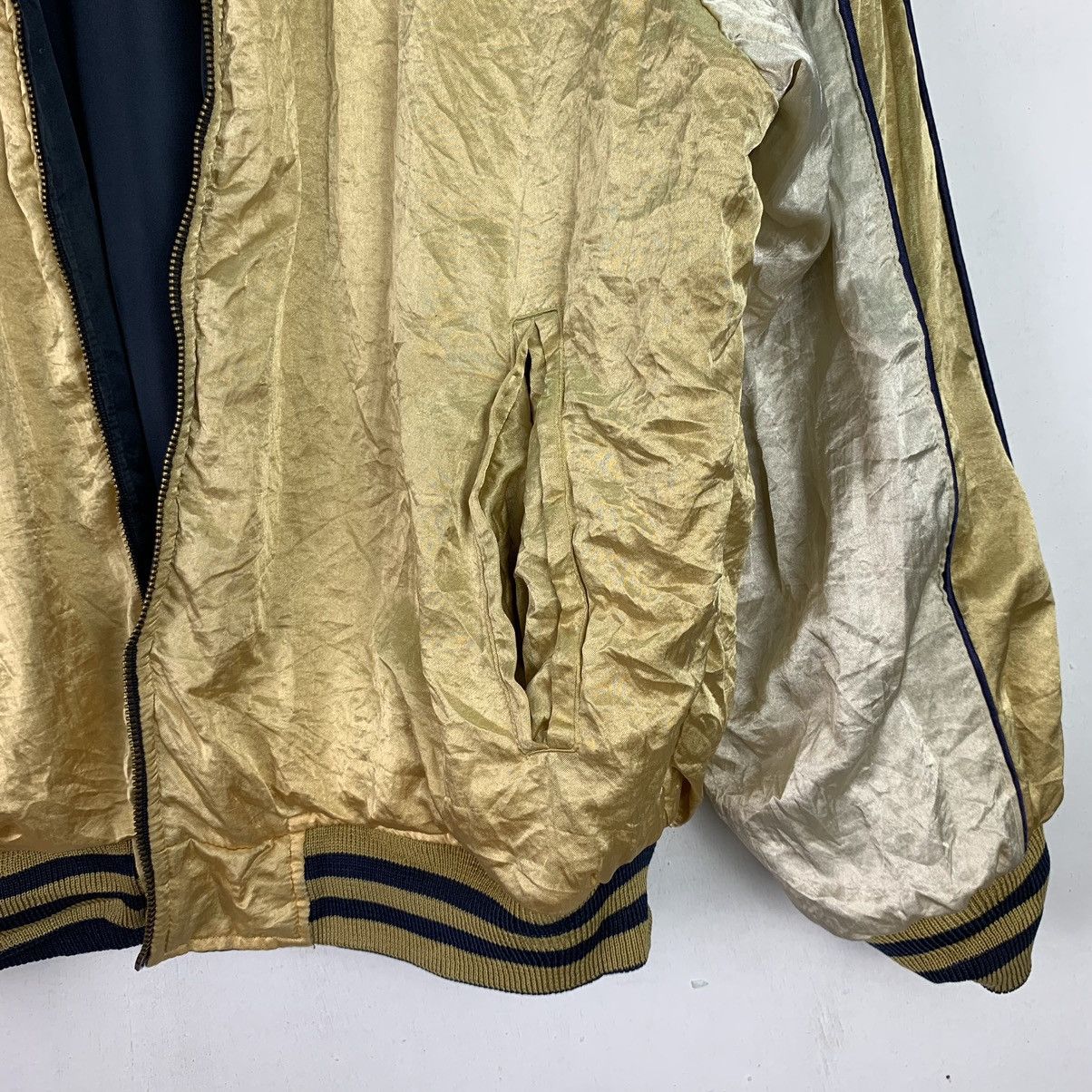 Japanese Brand × Vintage Suntory boss coffe reversible jacket Size US L / EU 52-54 / 3 - 7 Thumbnail