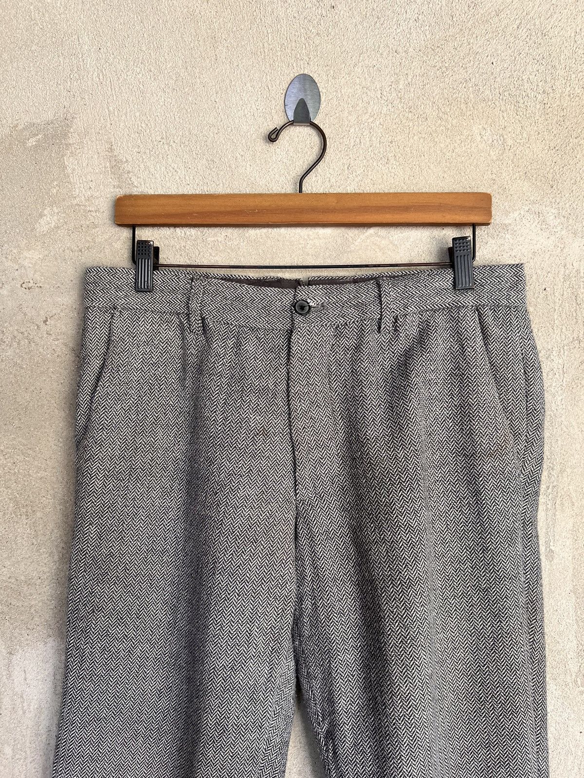 Global Work × Japanese Brand Japanese Brand Global Work Wool Pant Size US 33 - 3 Thumbnail