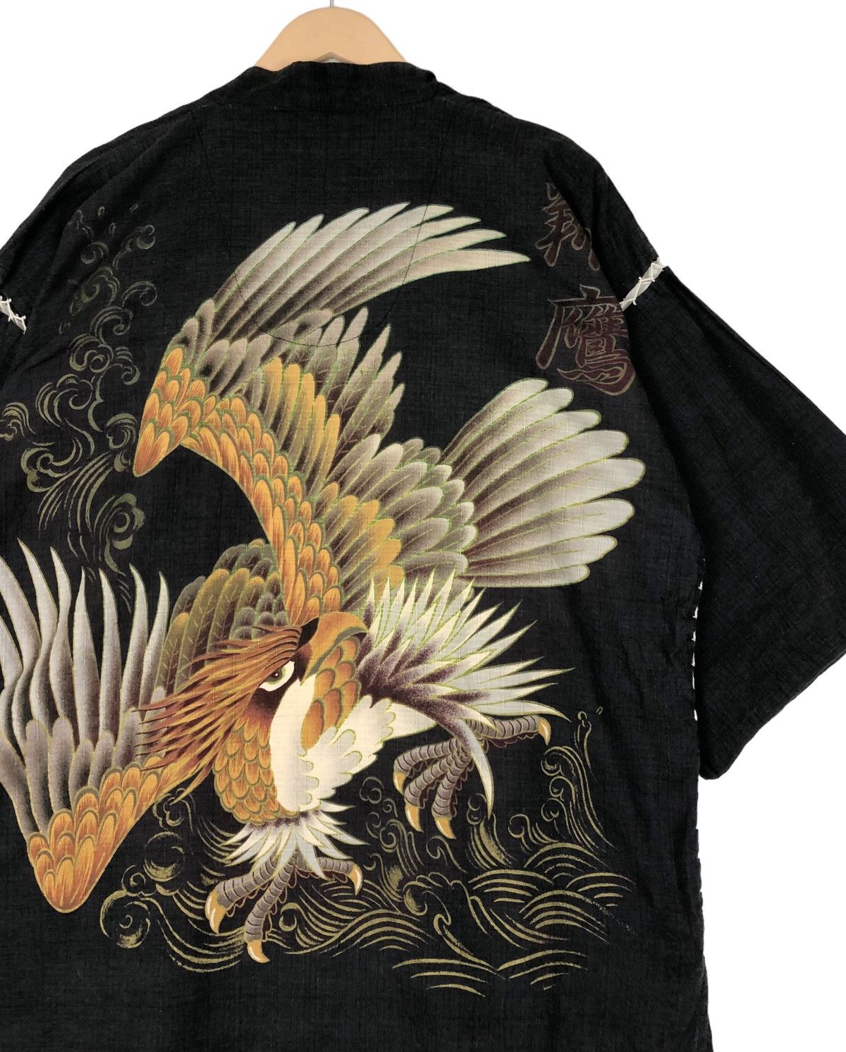 Japanese Brand 🦅 Kimono Japanese Traditional Eagles 🦅 Size US L / EU 52-54 / 3 - 5 Thumbnail