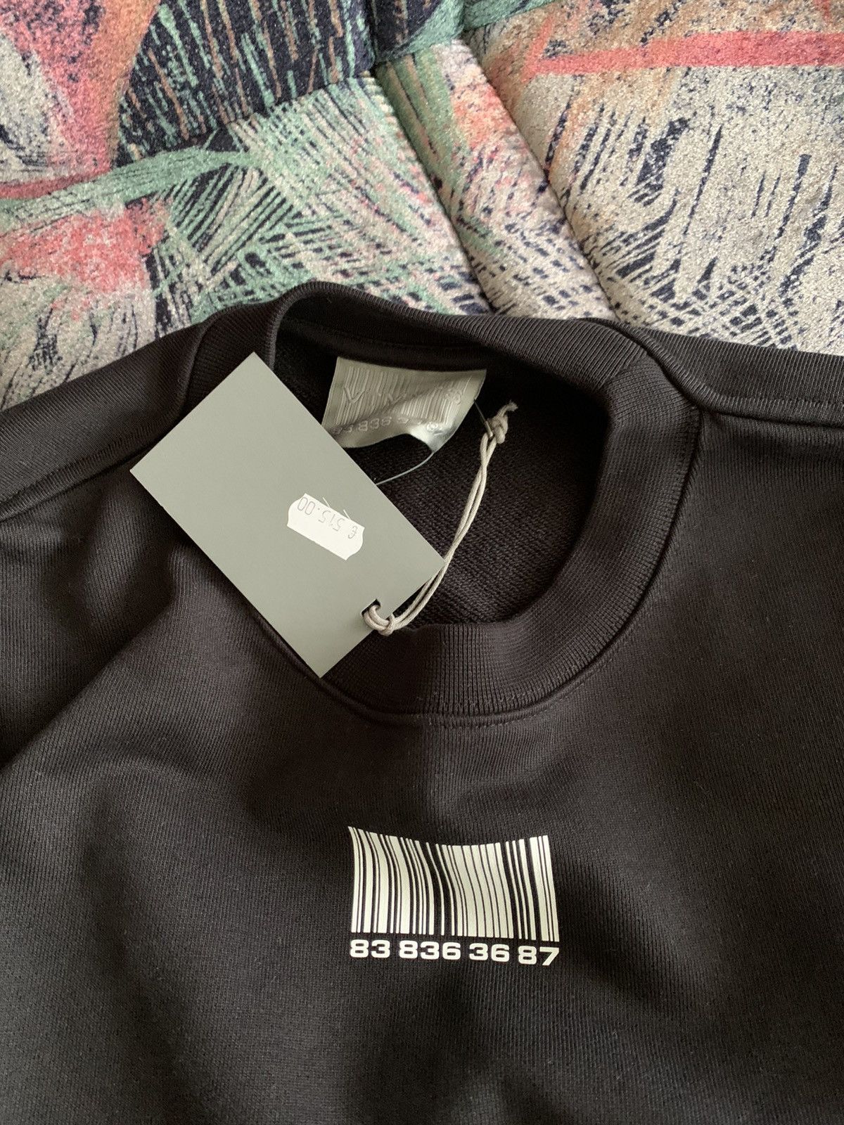 VTMNTS × Vetements VTMNTS Barcode Sweatshirt Size US S / EU 44-46 / 1 - 5 Thumbnail
