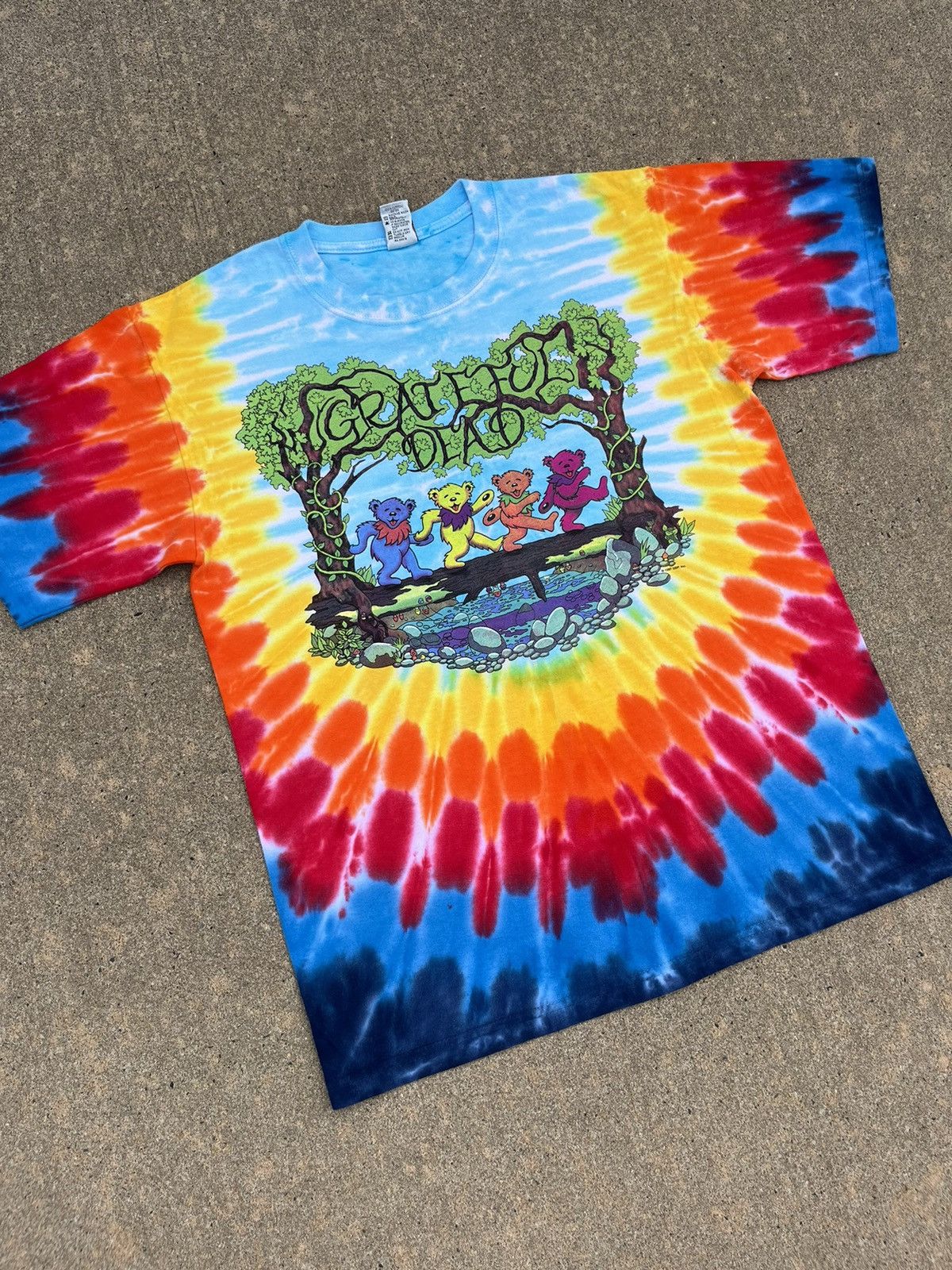 Band Tees © 1997 GRATEFUL DEAD “PEACE” TIE DYE T-SHIRT Size US S / EU 44-46 / 1 - 2 Thumbnail