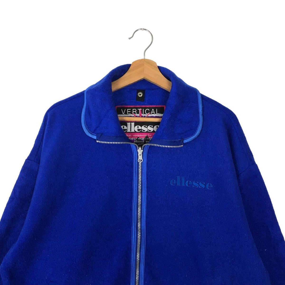 Japanese Brand VINTAGE FLEECE SHERPA JACKET ELLESSE JAPAN MADE Size US L / EU 52-54 / 3 - 2 Thumbnail