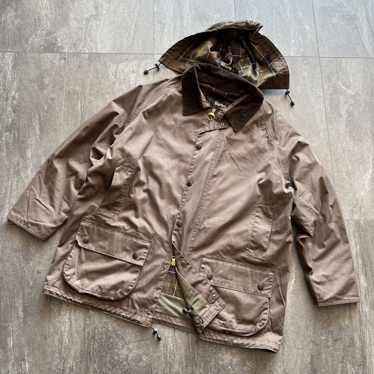 Barbour BARBOUR A961 LIGHTWEIGHT BEAUFORT Brown Jacket | Grailed