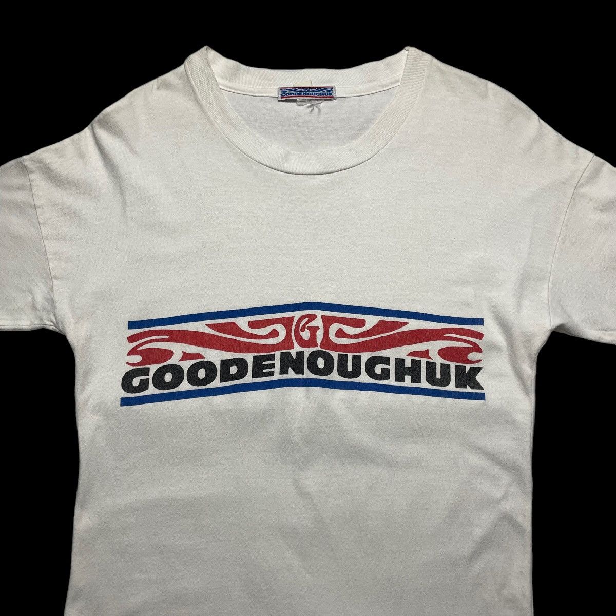 GOODENOUGH 🇯🇵 VINTAGE GOODENOUGH UK SPELL OUT BAGGY TSHIRT Size US XL / EU 56 / 4 - 3 Thumbnail