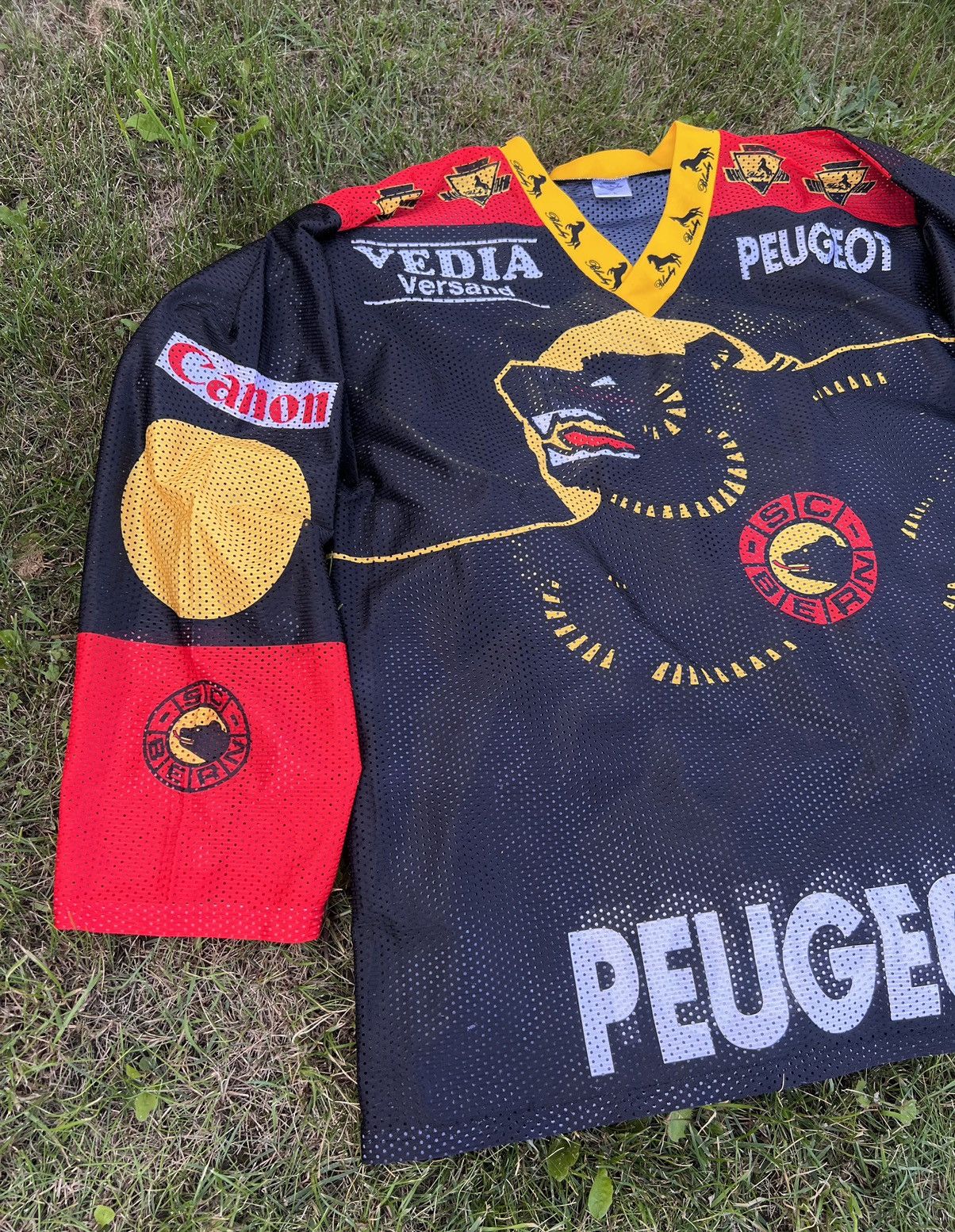 Canon Vintage Sc-Bern Switzerland Hockey Jersey Size US L / EU 52-54 / 3 - 4 Thumbnail