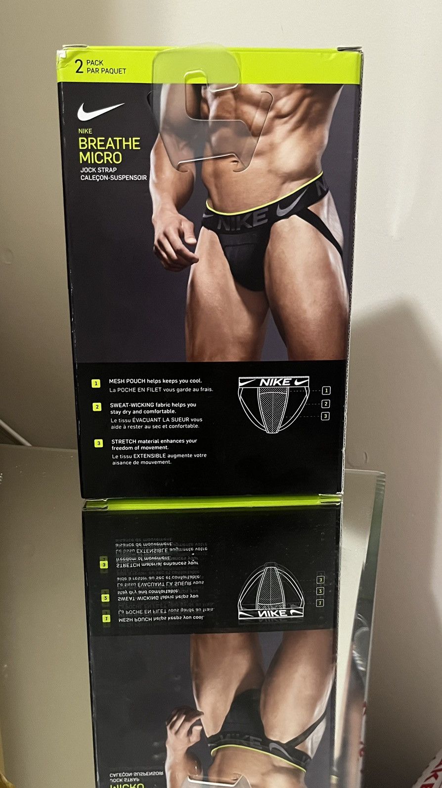 Nike Nike Breath Micro Jockstrap Size 36 - 2 Thumbnail