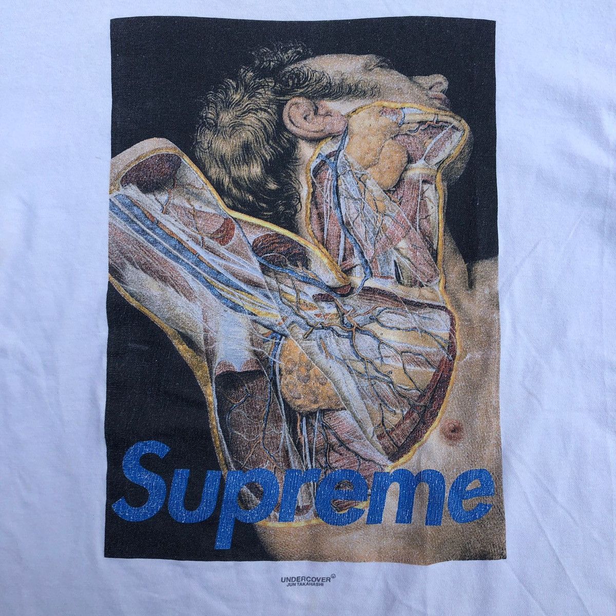 image of Supreme x Undercover T-Shirt in White, Men's (Size Large)