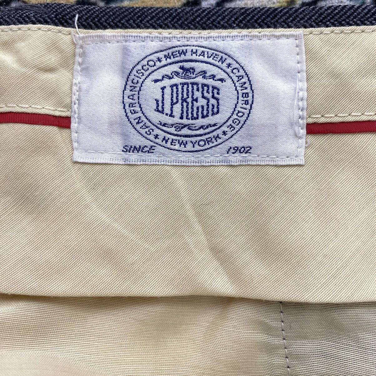 J. Press Vintage J.PRESS New York Straight Cut Casual Trousers Pant Size US 33 - 5 Thumbnail