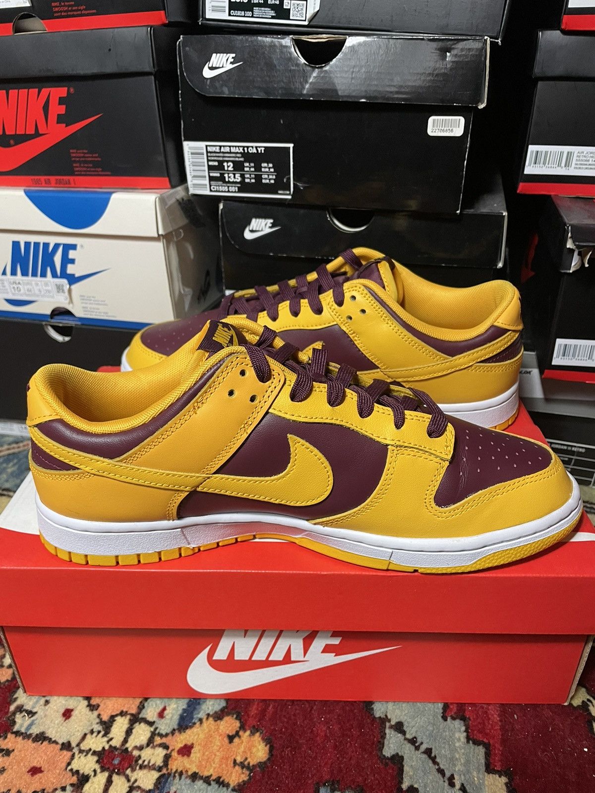 Nike Nike Dunk Low Arizona State size 10.5 Size US 10.5 / EU 43-44 - 3 Thumbnail