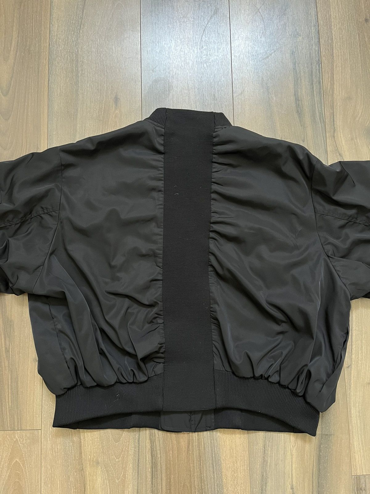 CMMAWEAR Fffpostalservice black Ma-1 bomber jacket | Grailed