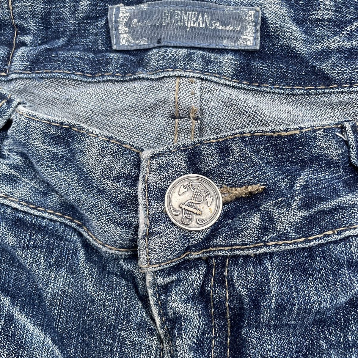 If Six Was Nine × Japanese Brand × Le Grande Bleu (L.G.B.) VINTAGE BORN JEANS STONE WASHED DISTRESSED DENIM PANTS Size US 31 - 11 Thumbnail