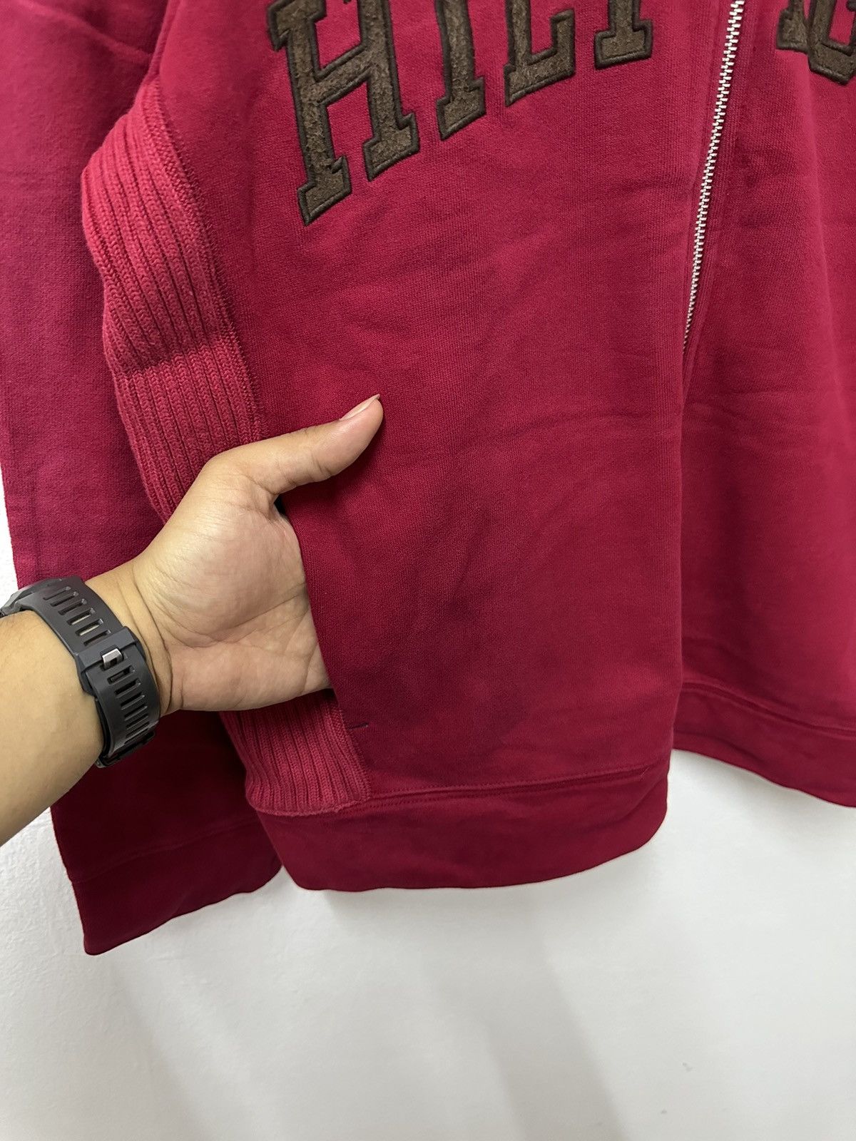 Tommy Hilfiger × Vintage Vintage Tommy Hilfiger Spell Out Embroidery Zipper Sweater Size US M / EU 48-50 / 2 - 2 Thumbnail