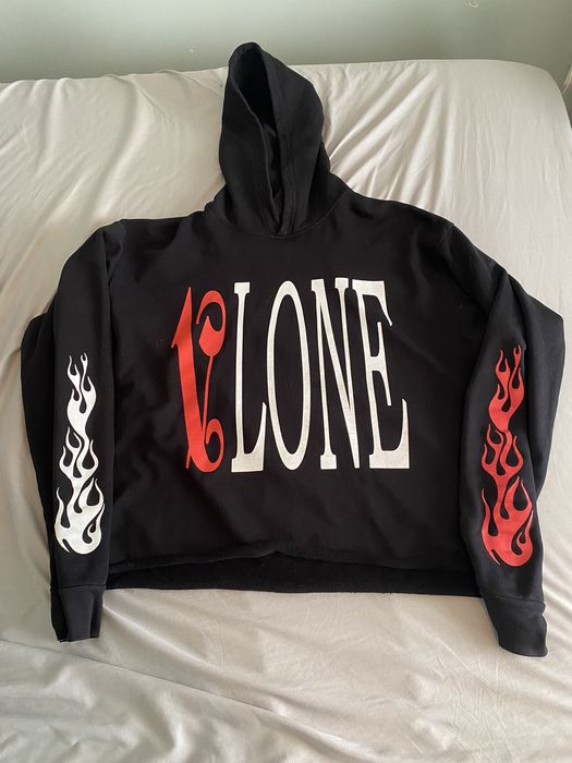 Vlone hoodie sale grailed