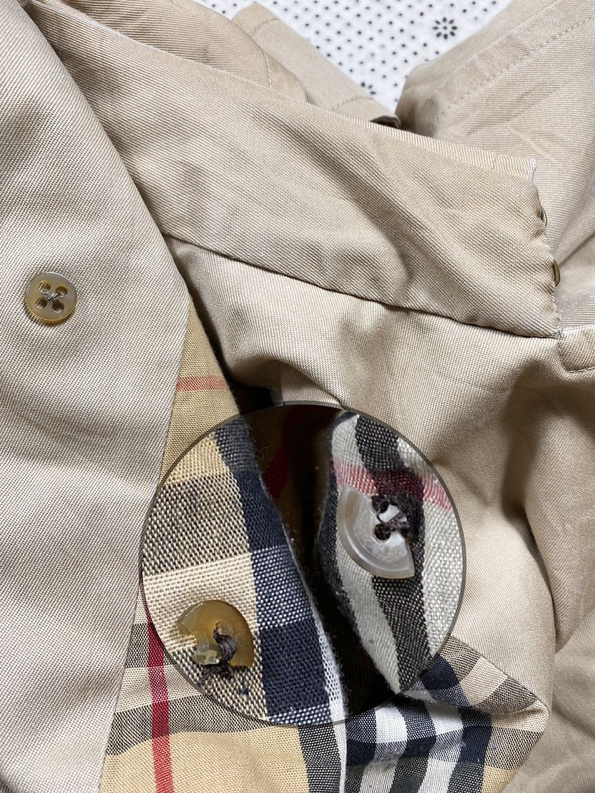 Burberry × Burberry Prorsum Vintage Burberrys Trench Coat Checkered Lining Size US M / EU 48-50 / 2 - 7 Thumbnail