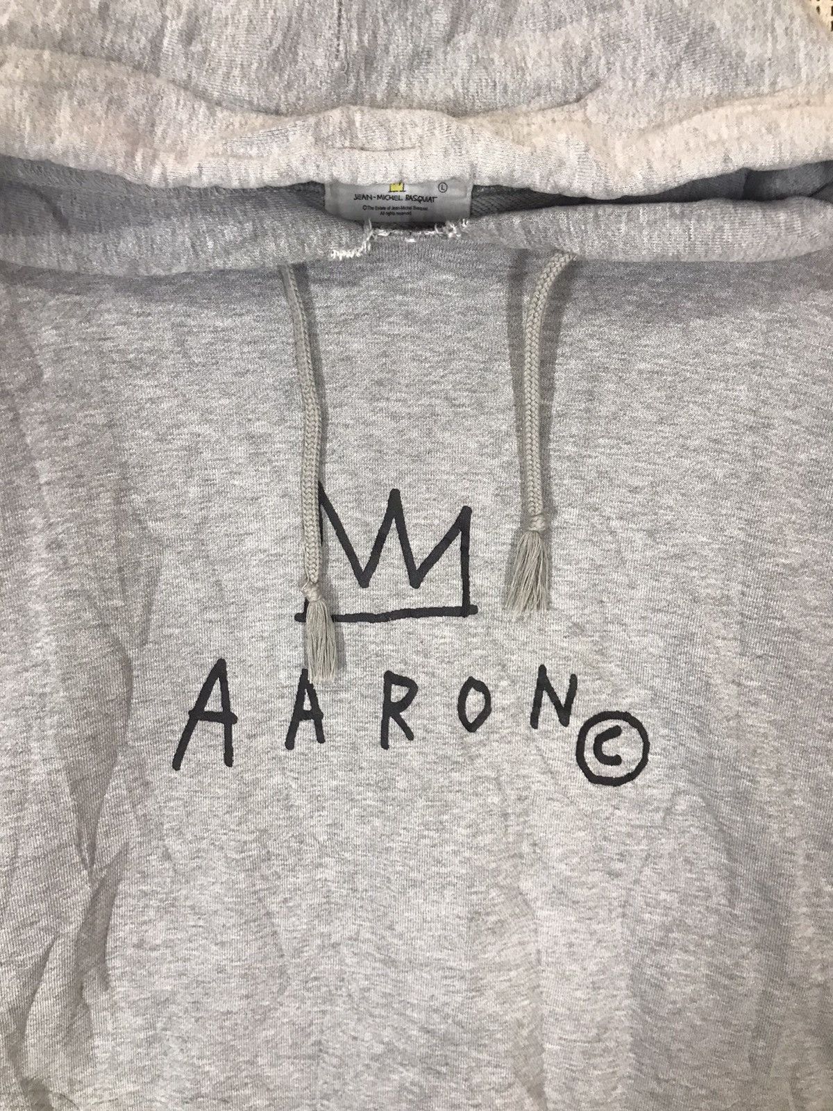 Japanese Brand × Jean-Michel Basquiat ‼️VINTAGE JMB AARON HOODIE BY UNIQLO DISTRESSED‼️ Size US L / EU 52-54 / 3 - 2 Thumbnail