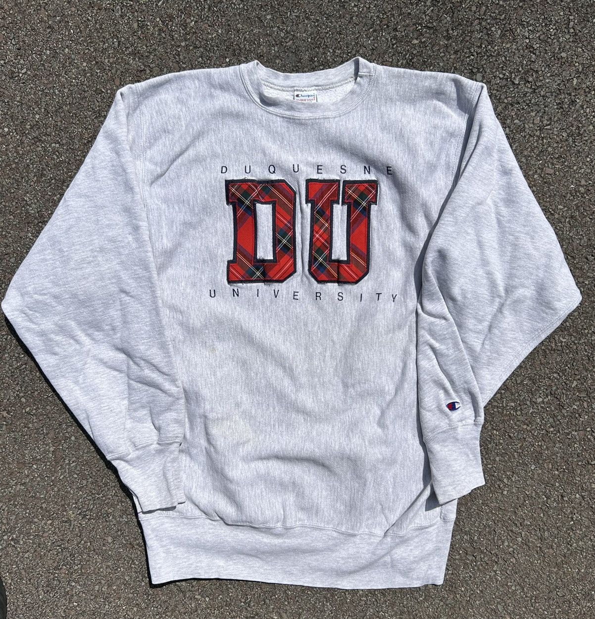 Champion 90s Champion reverse weave Duquesne university sweatshirt Size US XXL / EU 58 / 5 - 1 Thumbnail