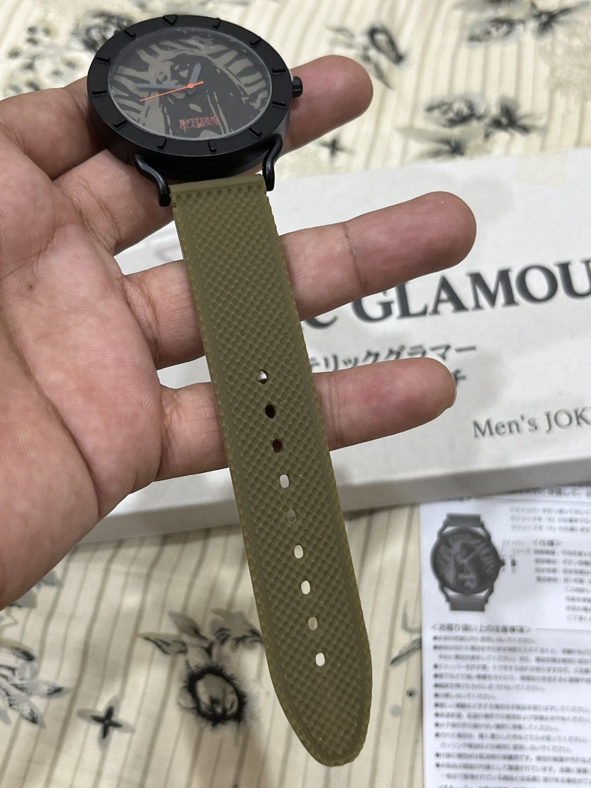 Hysteric Glamour 🔥💣 ARCHIVE HYSTERIC GLAMOUR MENS JOKER MILITARY WATCH Size ONE SIZE - 7 Thumbnail