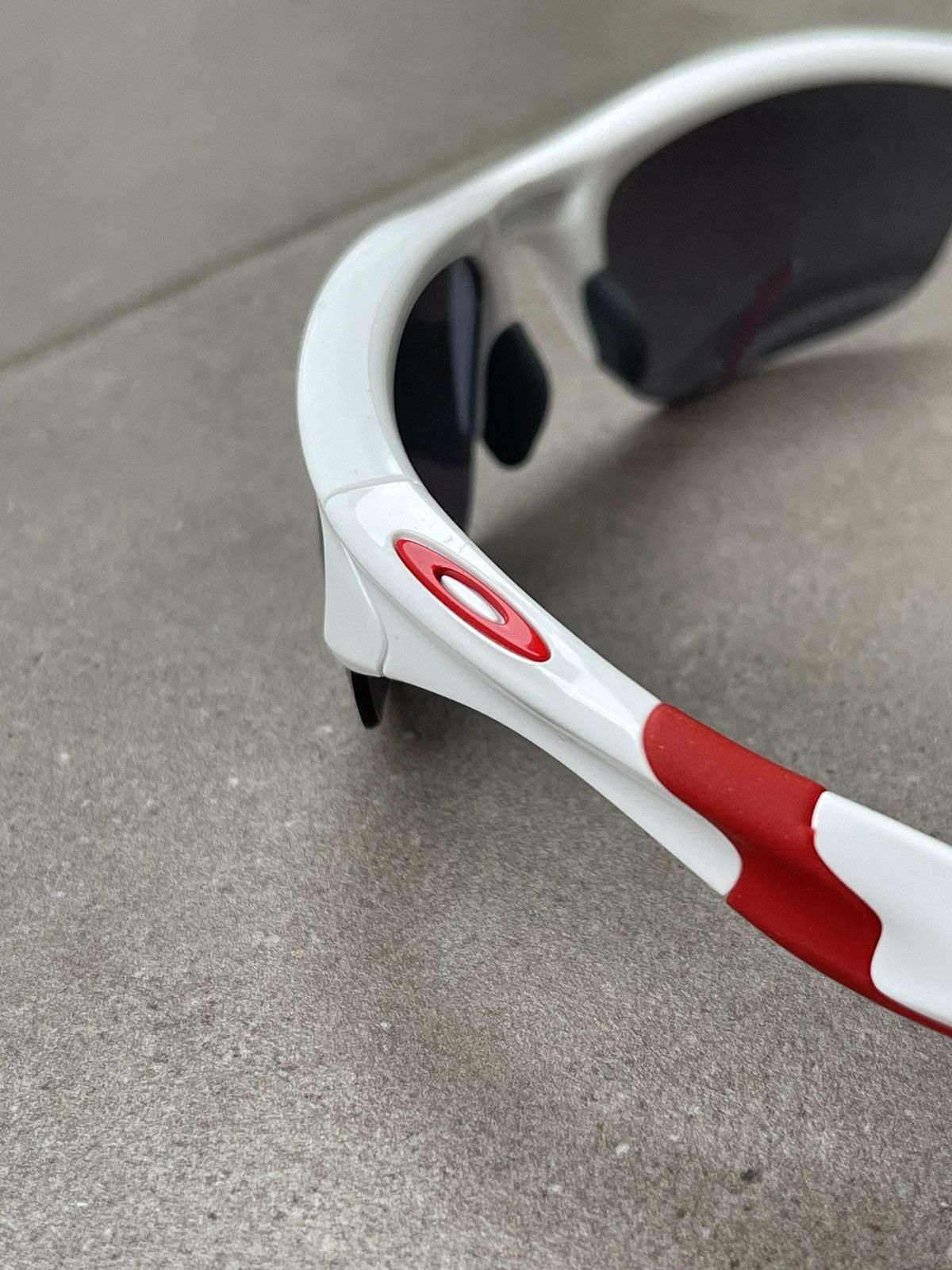 Oakley Oakley OO9144-17 "HALF JACKET 2.0" White Red Sunglasses Size ONE SIZE - 8 Thumbnail