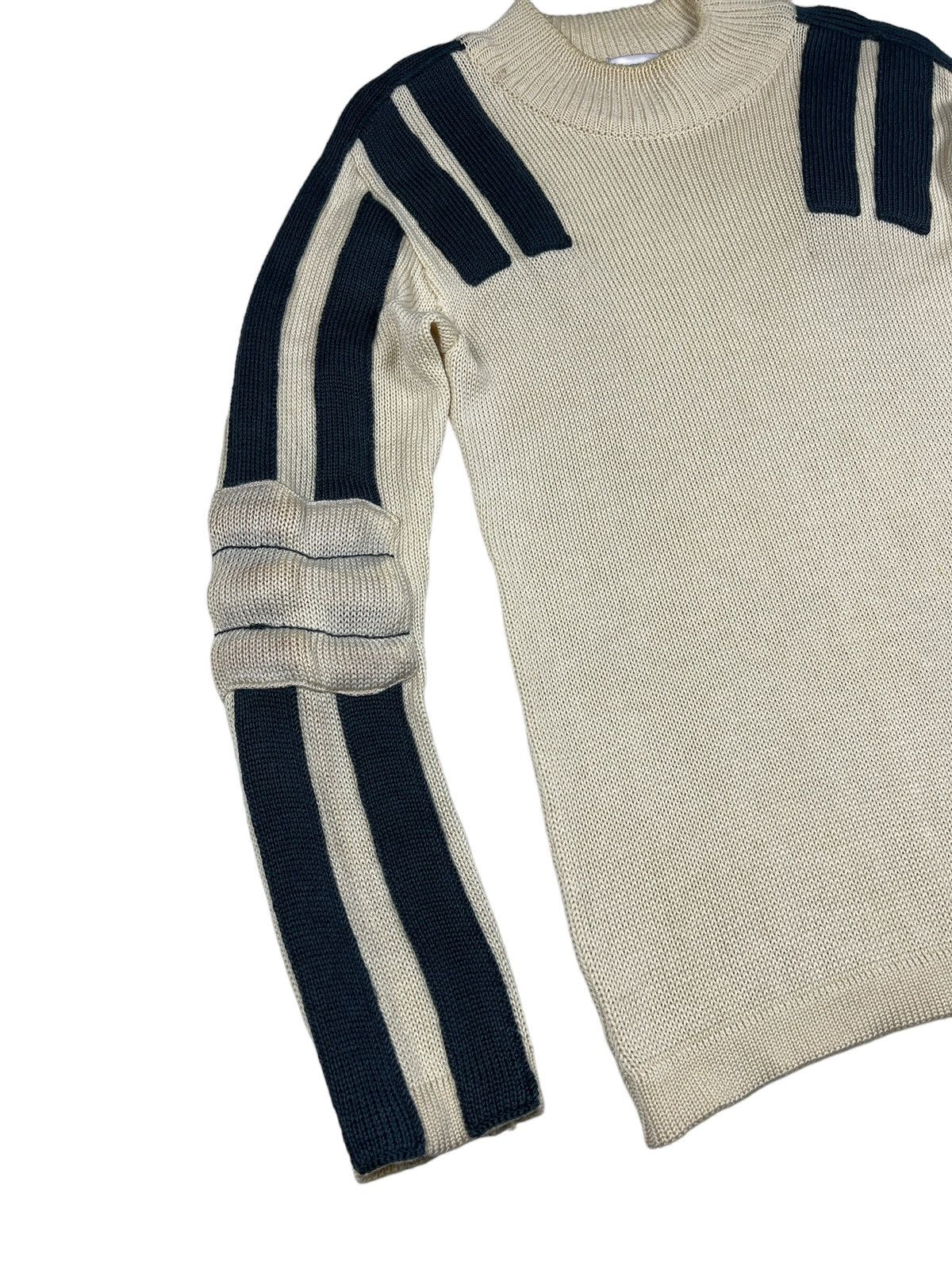 Giorgio Armani Vintage Giorgio Armani Neve AW02 Hybrid Knit Sweater Size US M / EU 48-50 / 2 - 5 Thumbnail