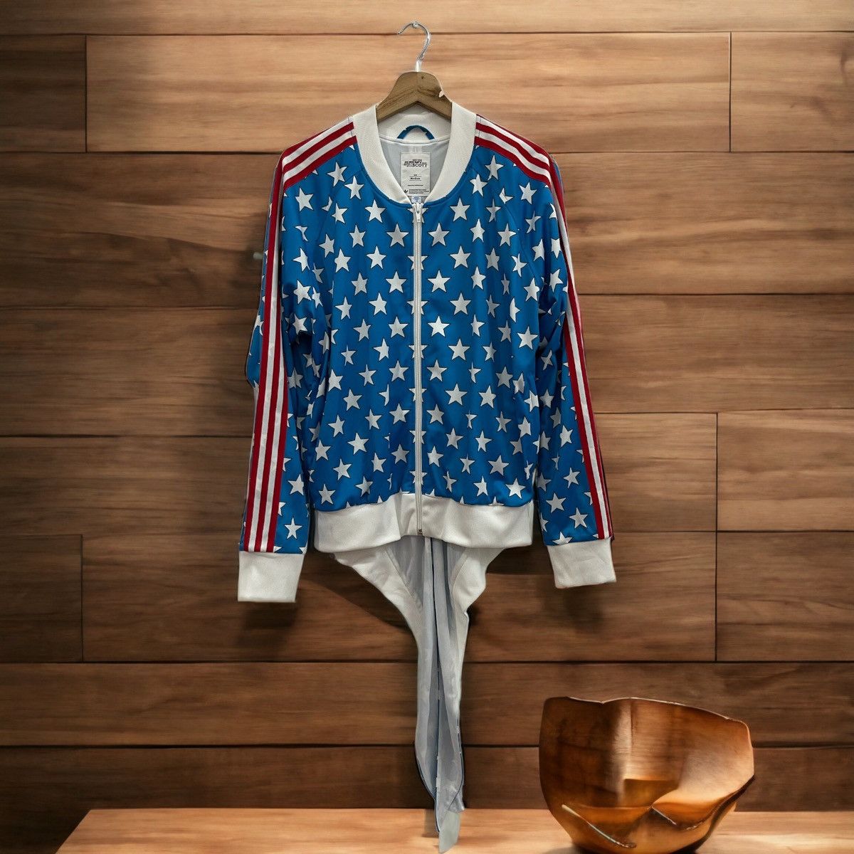 Adidas Jeremy Scott Pour Adidas Jacket U.S Flag Pantone M | Grailed