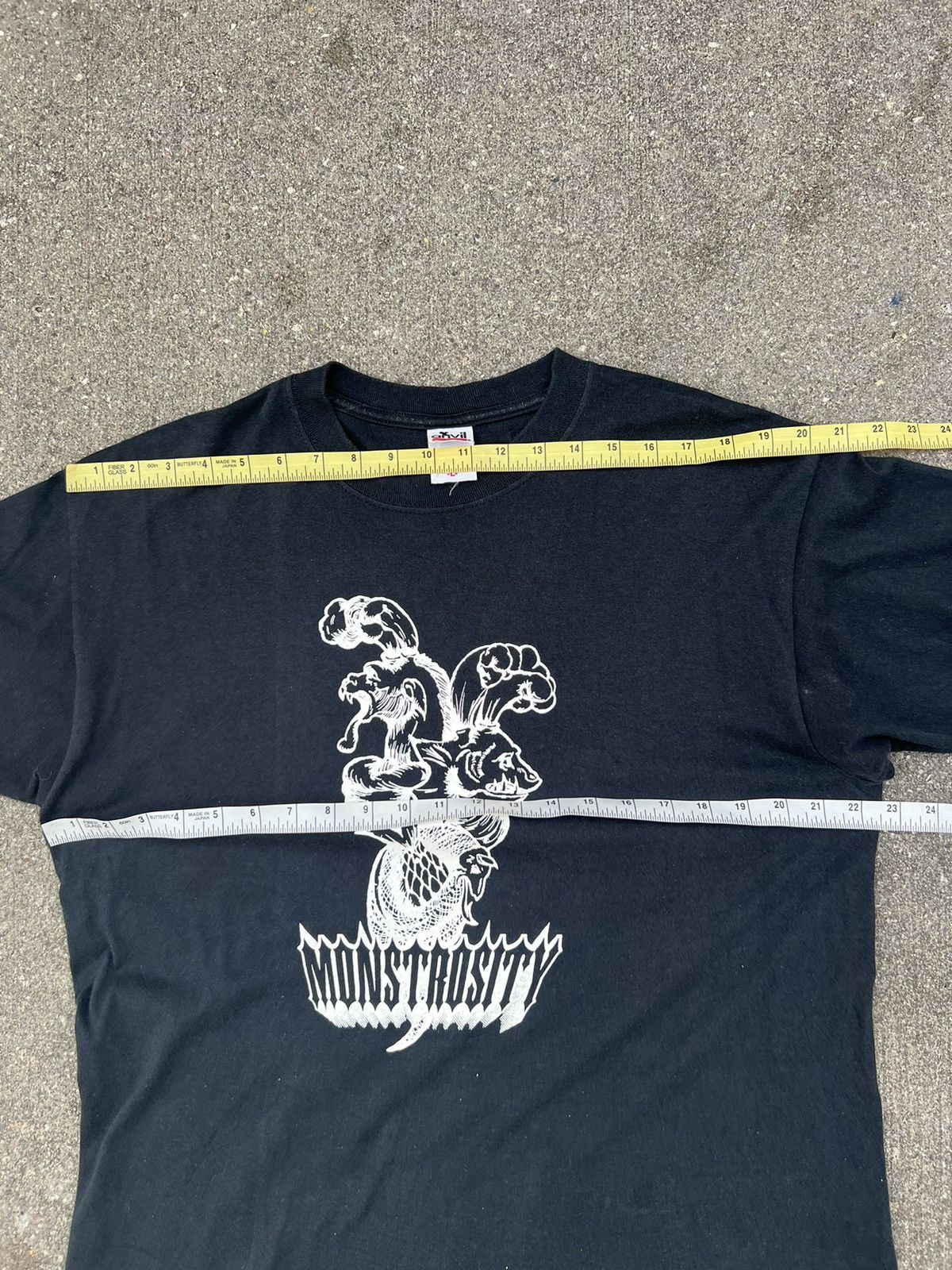 Band Tees Vintage Y2K 2000s Monstrosity Death Metal Band t shirt Size US L / EU 52-54 / 3 - 3 Thumbnail