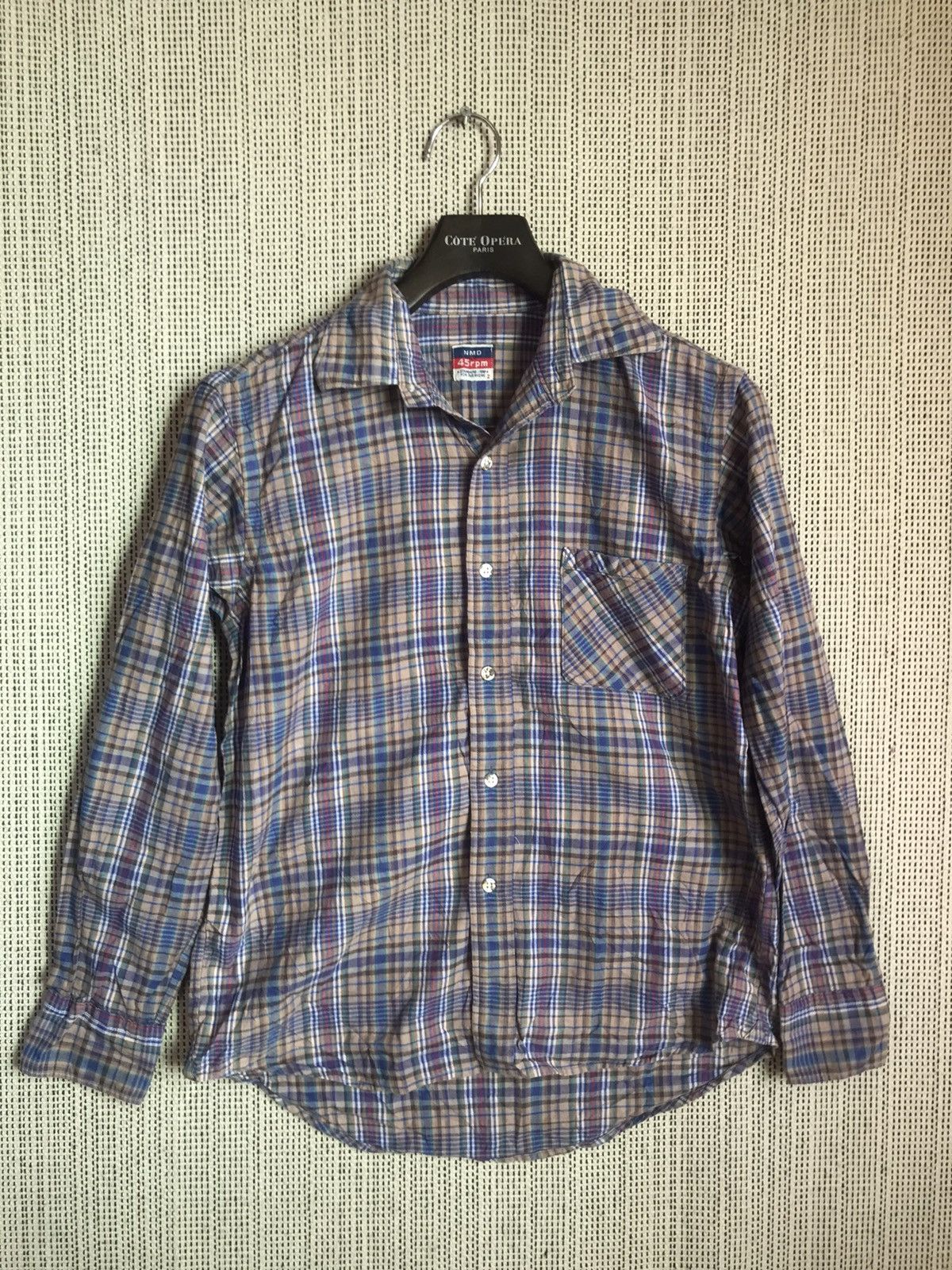 ‼️VINTAGE 45rpm longsleeve SHIRT BUTTON UPS ‼️