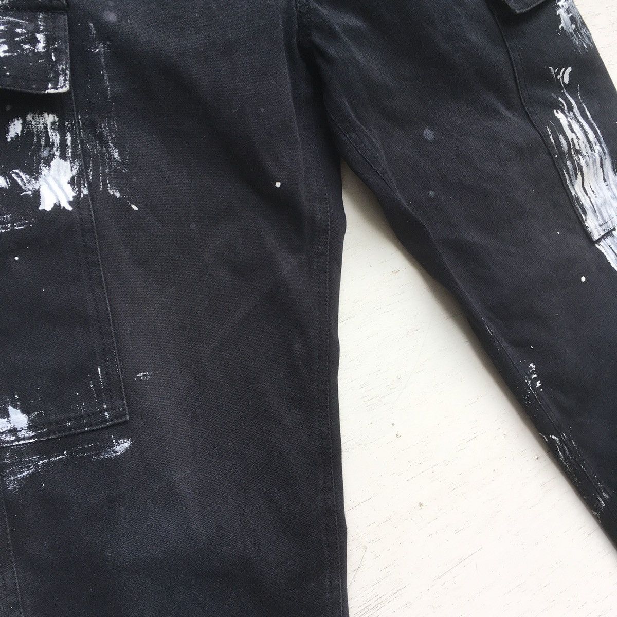 Designer × Japanese Brand LASTDROP ‼️ Masafumi Create World M.C.W. Painter Cargo Pants Size US 26 / EU 42 - 19 Thumbnail