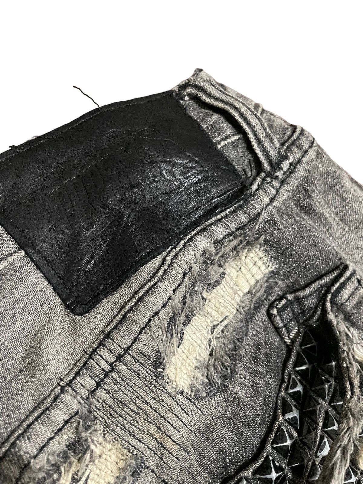 Prps Prps Destroyed Custom Distress Rock Altered Waist Jeans Size US 34 / EU 50 - 12 Thumbnail