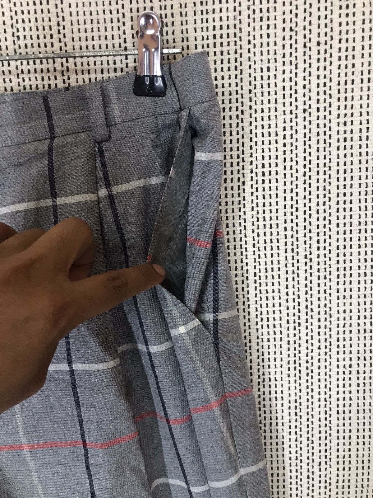 Burberry × Vintage ‼️VINTAGE BURBERRY NOVA CHECK CASUAL PANT NICE DESIGN‼️ Size US 32 / EU 48 - 4 Thumbnail