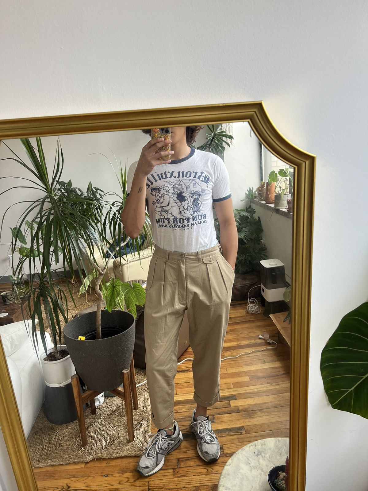 Japanese Brand × Vintage Vintage Bronxville Marathon Ringer T Shirt Size US M / EU 48-50 / 2 - 1 Thumbnail