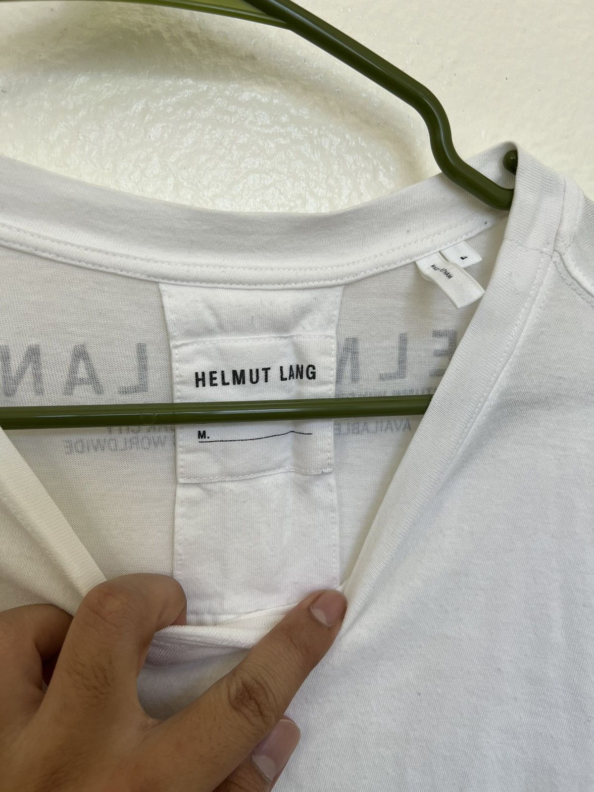 Helmut Lang Helmut Lang Ghost Face Tee Size US L / EU 52-54 / 3 - 2 Thumbnail