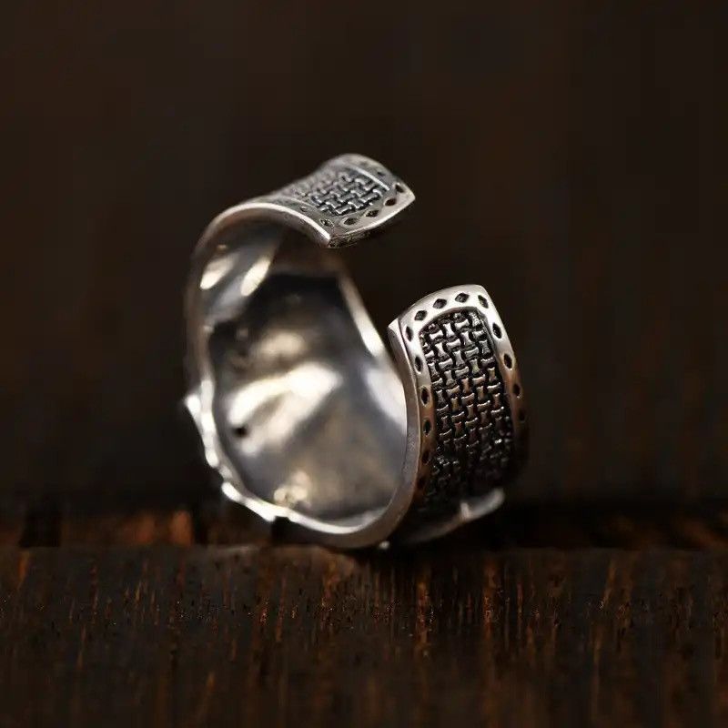 Jewelry × Vintage Poker Cards Adjustable Ring Retro Size ONE SIZE - 4 Thumbnail