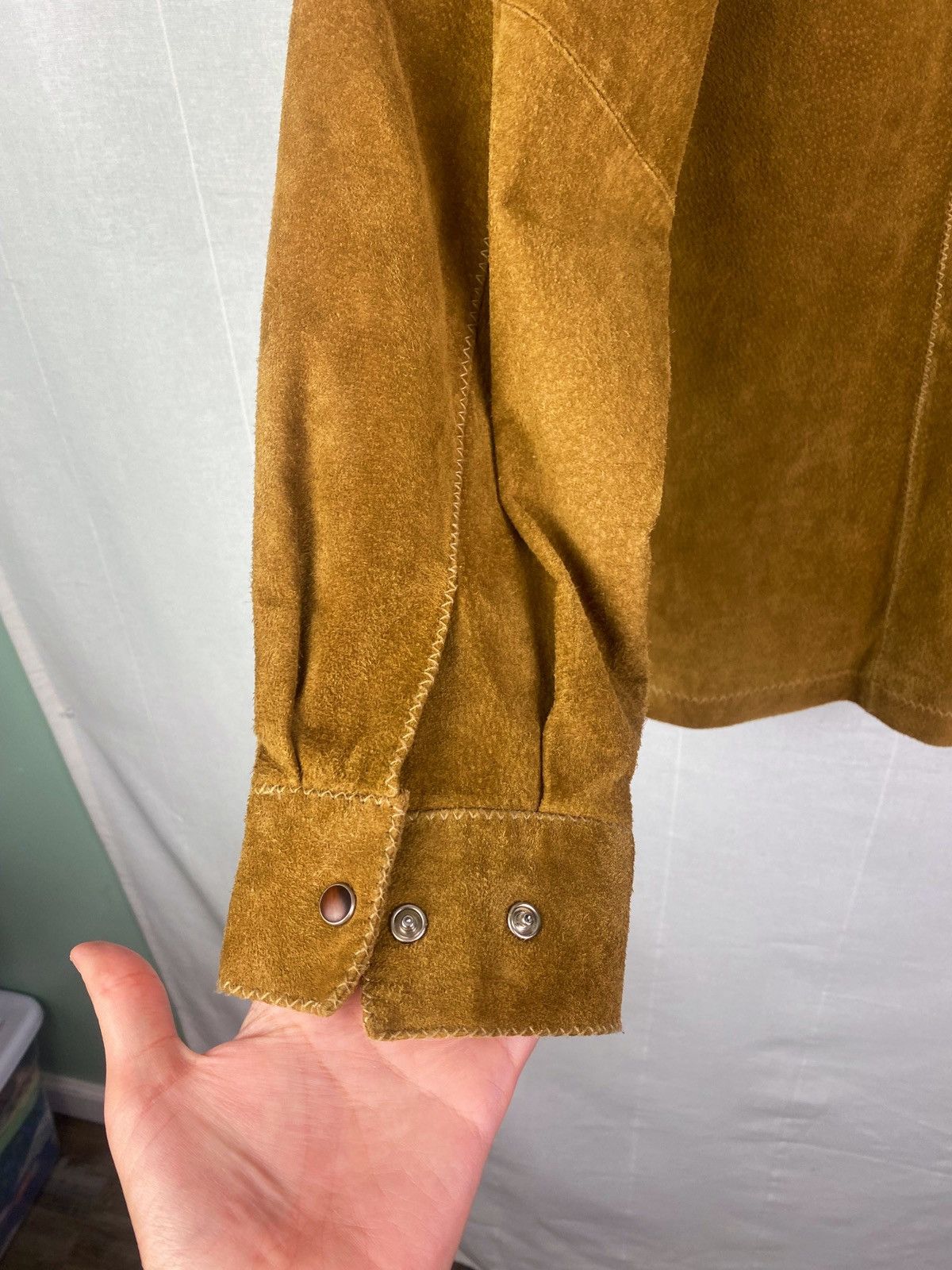 BKE BKE 67 Suede Leather Jacket Size US L / EU 52-54 / 3 - 10 Thumbnail