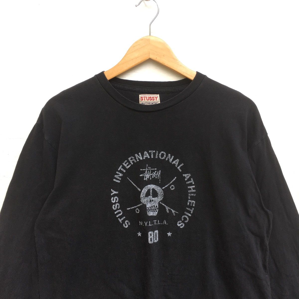 Stussy × Vintage LASTDROP‼️ SUN FADED VINTAGE STUSSY INTERNATIONAL LONG SLEEVE Size US M / EU 48-50 / 2 - 6 Thumbnail