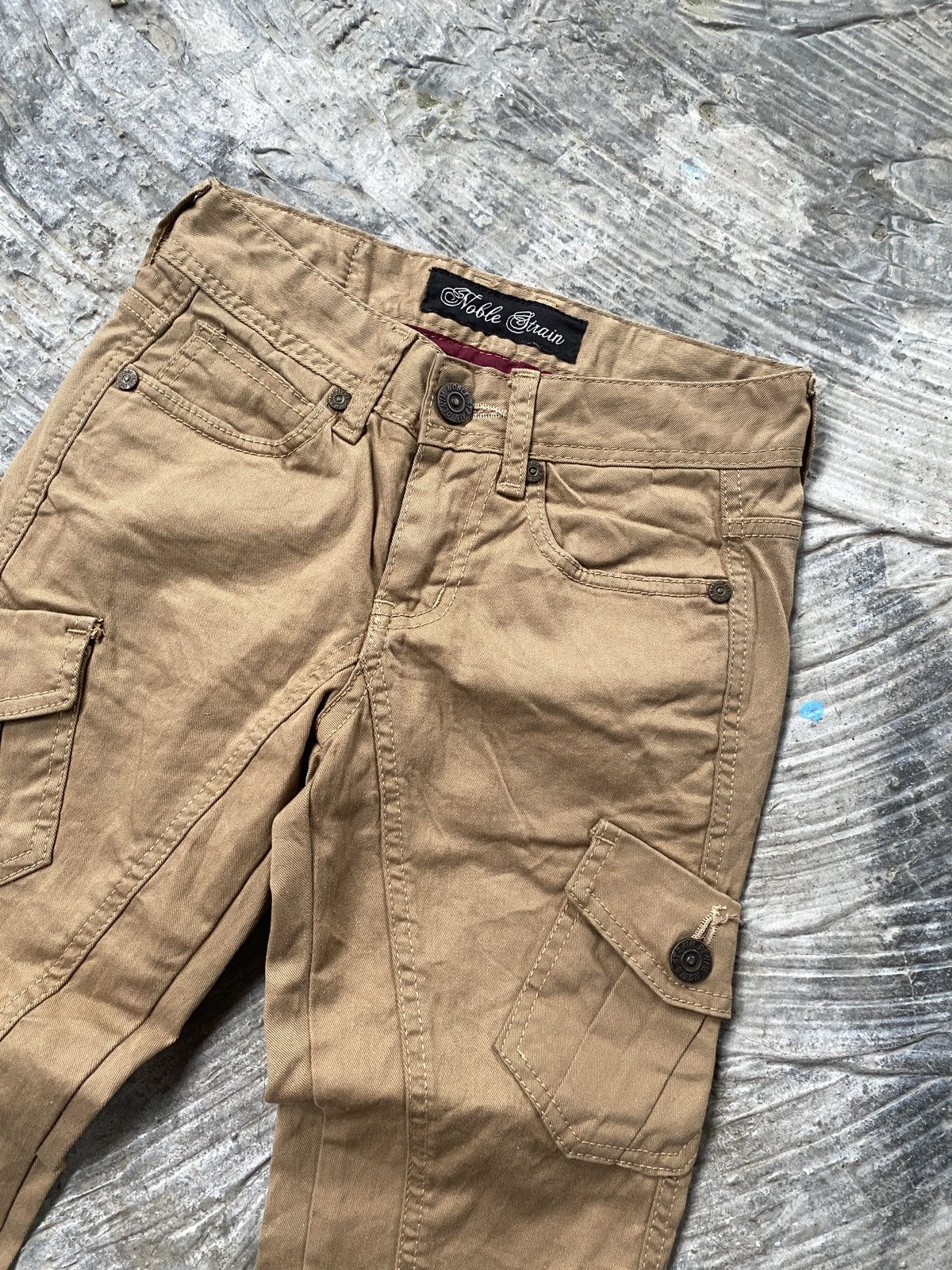 Vintage ❗️BINDING NOW❗️Ladies Cargo Pant Rare by Noble Strain Size 26" / US 2 / IT 38 - 7 Thumbnail