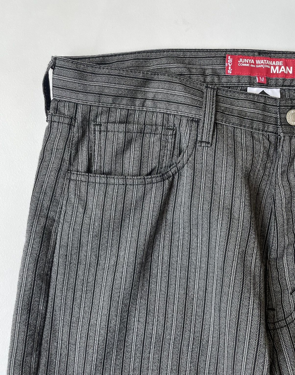 Comme des Garcons A/W 05 Striped Wool Trousers Size US 36 / EU 52 - 3 Thumbnail