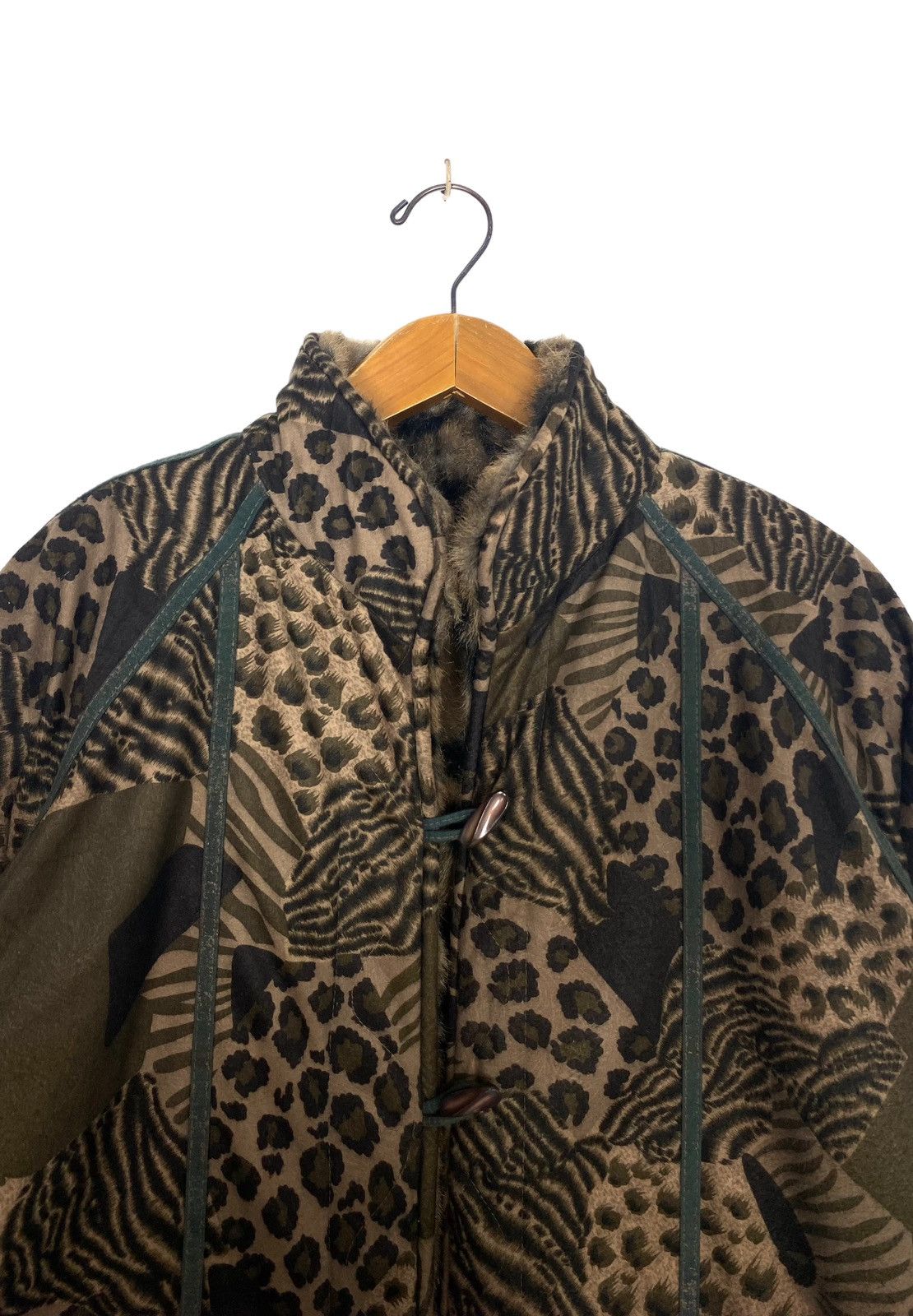 Japanese Brand Rare‼️ Vintage You Jun Faux Fur Jacket Size XL / US 12-14 / IT 48-50 - 6 Thumbnail