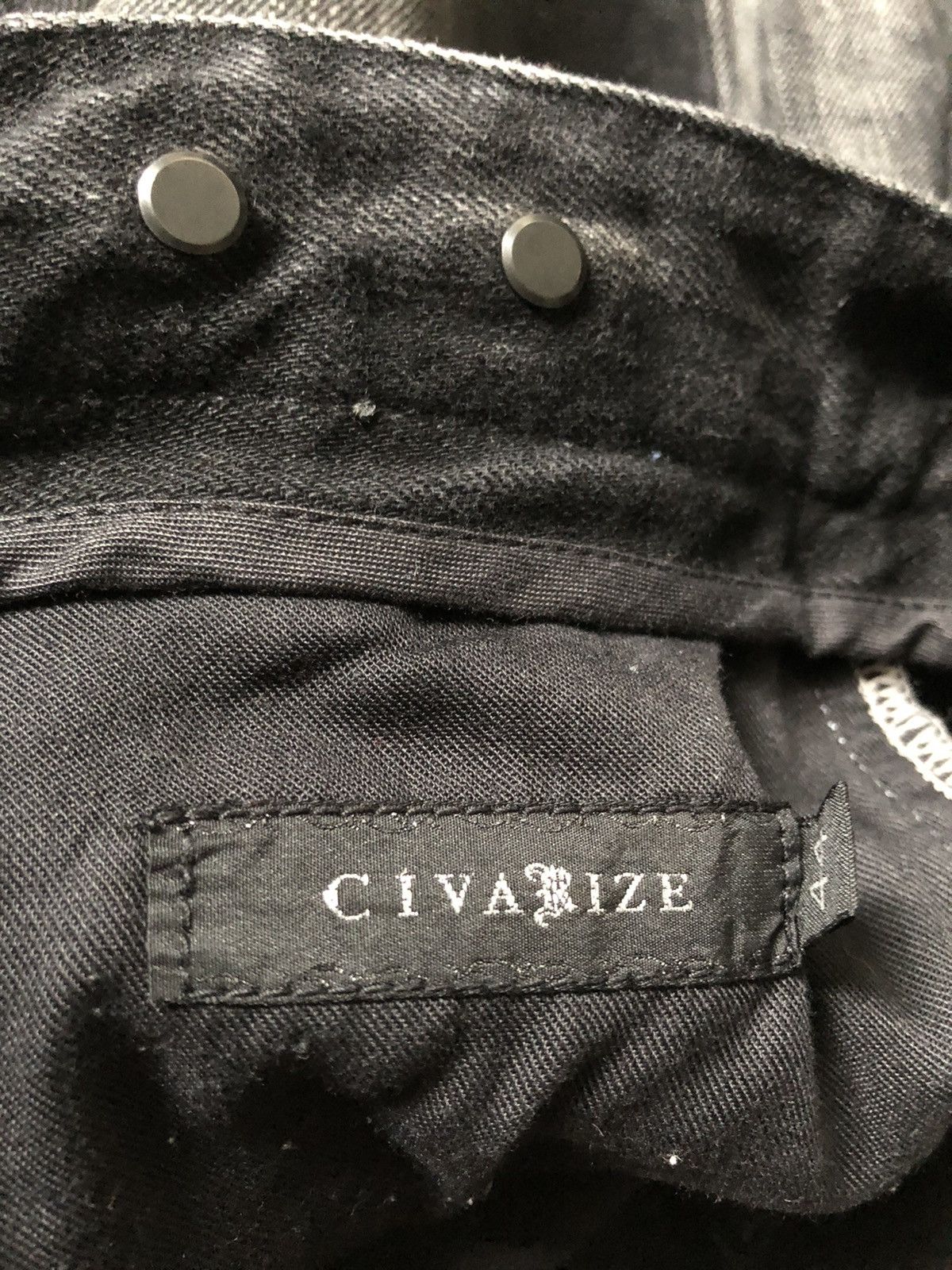 CIVARIZE Civarize wash distressed paint splatter drop crotch jeans Size US 30 / EU 46 - 14 Thumbnail