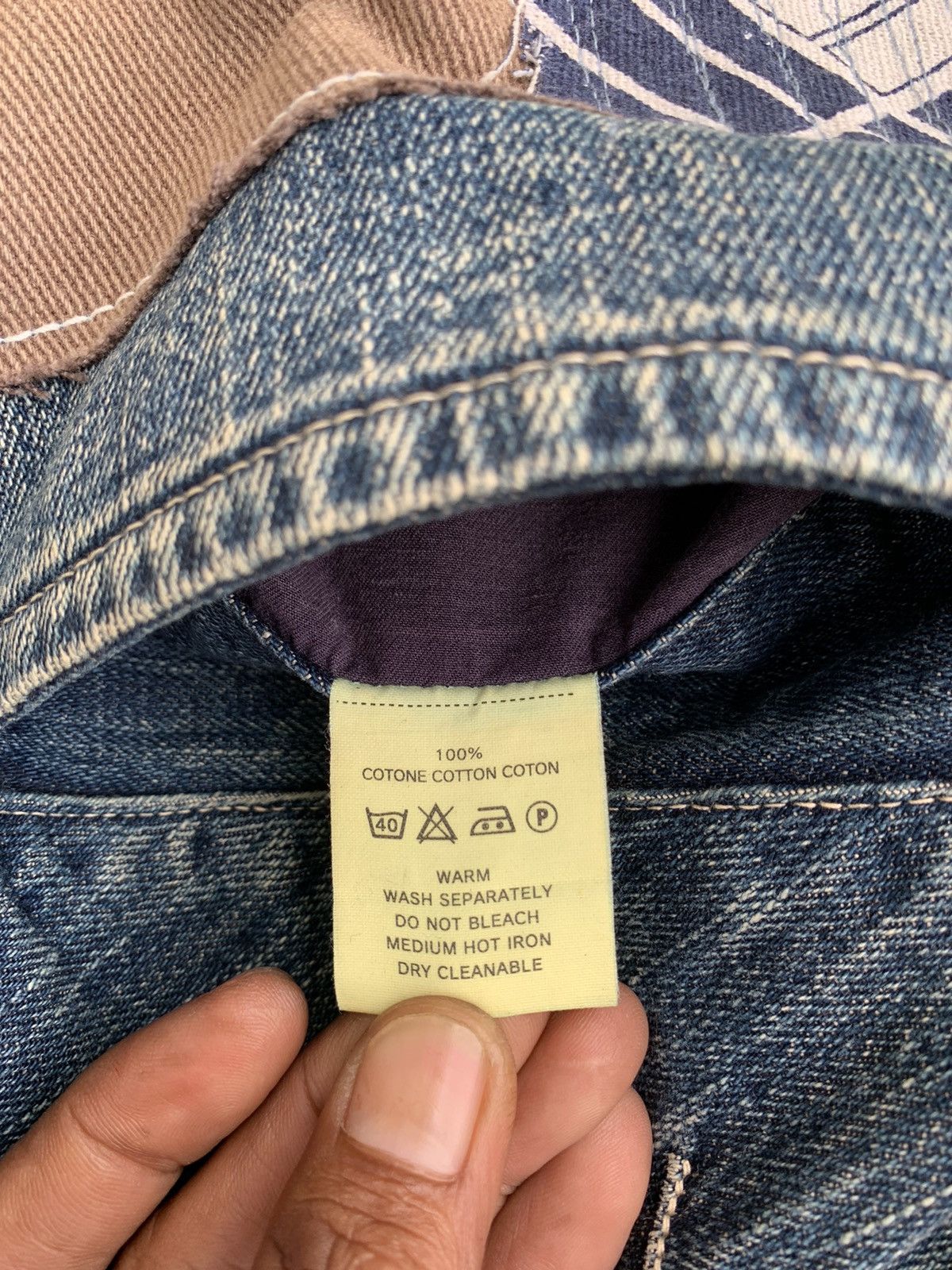 🔥Insane Design Kapital Patchwork Rework sashiko Denim
