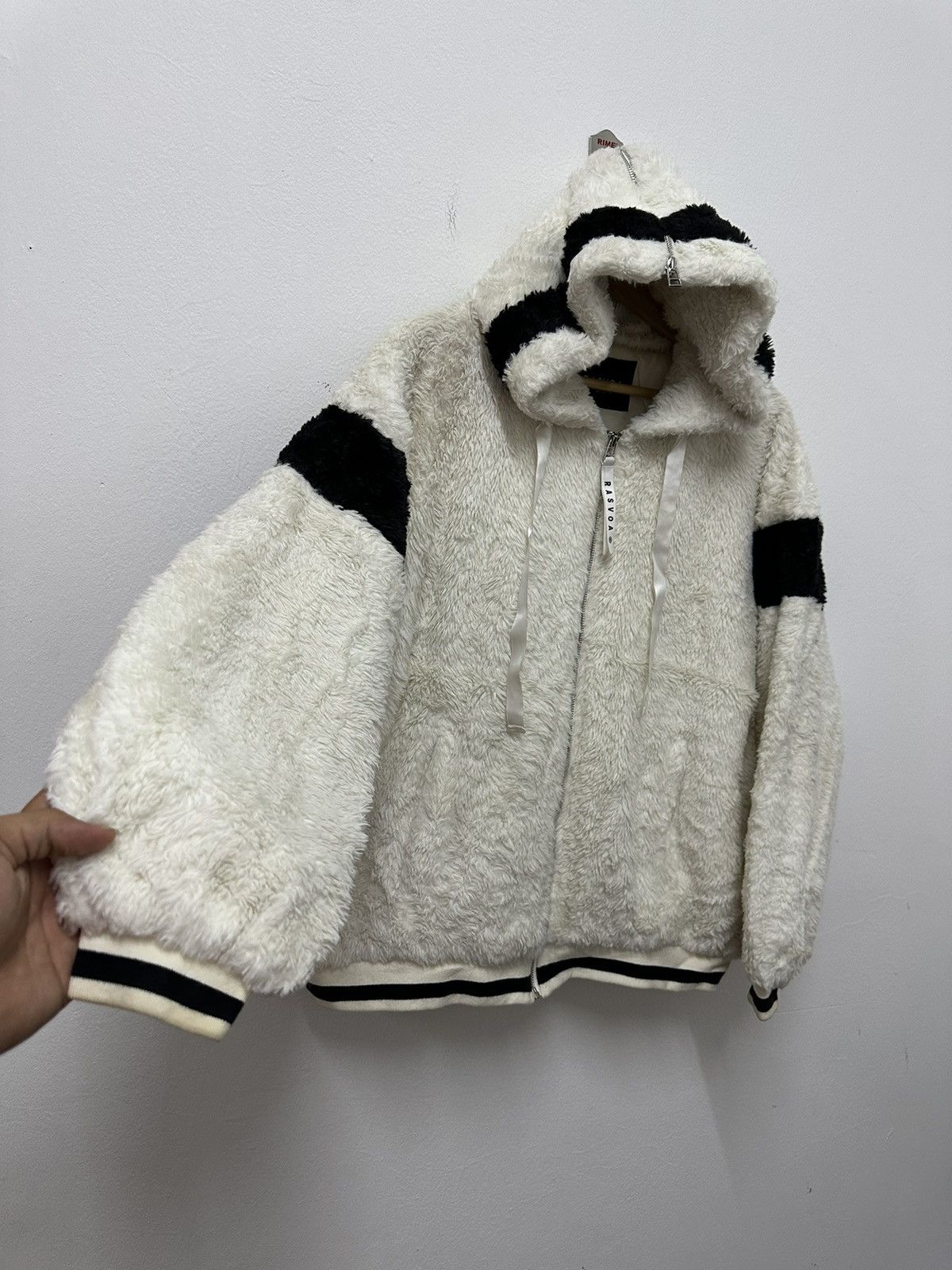 Japanese Brand × Vintage Vintage Rasvoa Sherpa Zipper Jacket Size US L / EU 52-54 / 3 - 8 Thumbnail
