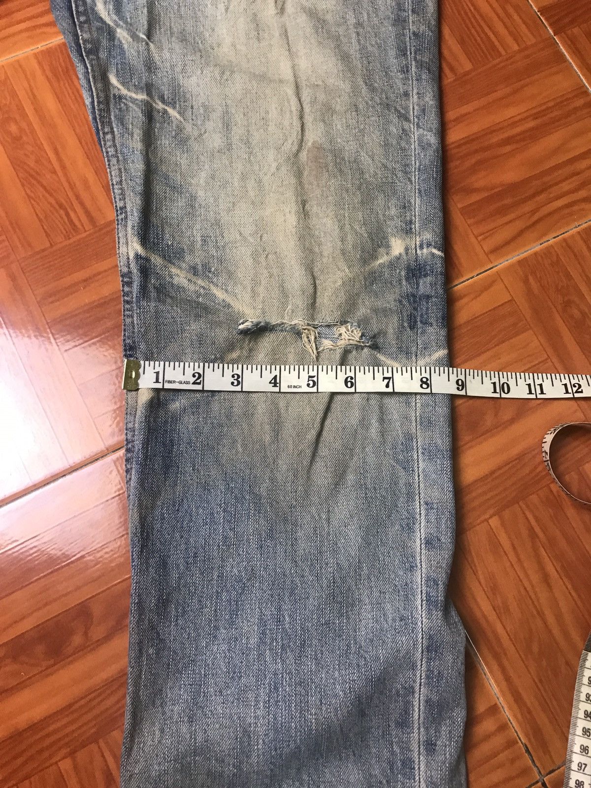 Takeo Kikuchi DISTRESSED ‼️‼️ vintage takeo kikuchi very rare Size US 33 - 14 Thumbnail