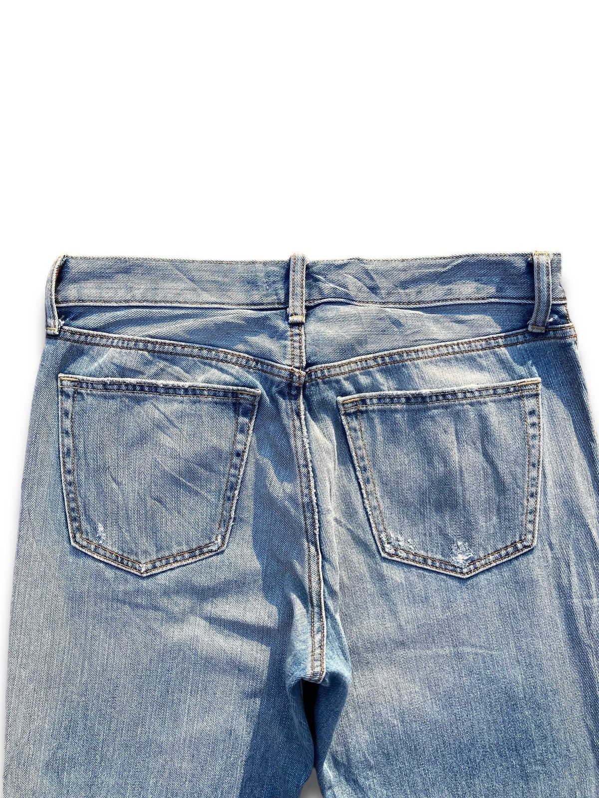 Uniqlo Vintage Y2K Jun Takahashi Straight Cut Jeans Size US 32 / EU 48 - 8 Thumbnail