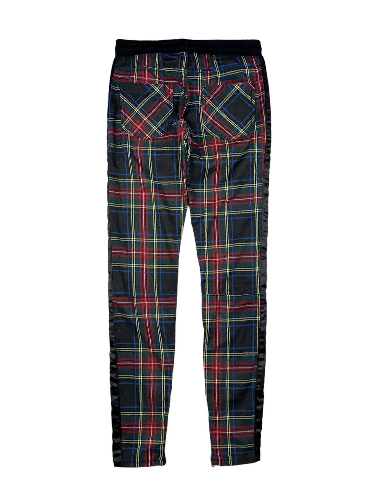 MNML MNML Tartan Zipper Seditionaries Drawstring Pants Size US 30 / EU 46 - 2 Thumbnail