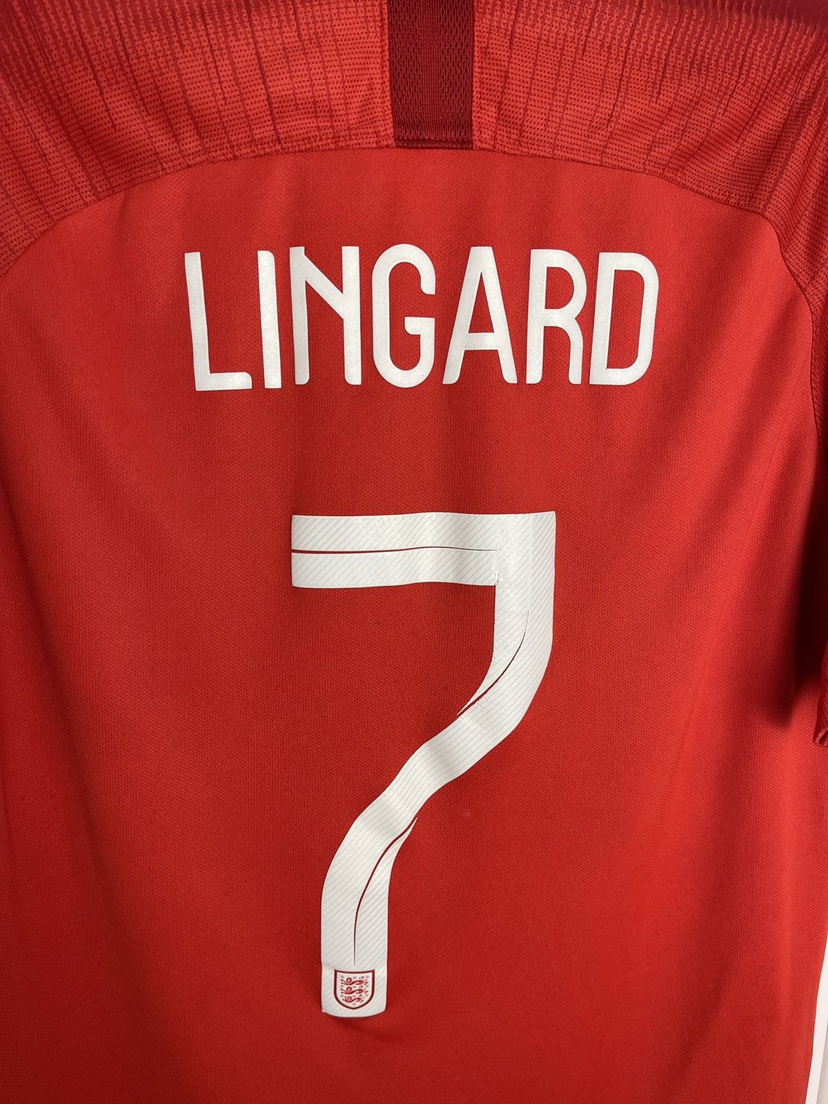 Nike × Vintage Soccer jersey England Nike Lingard 7 Size M Size US M / EU 48-50 / 2 - 7 Thumbnail
