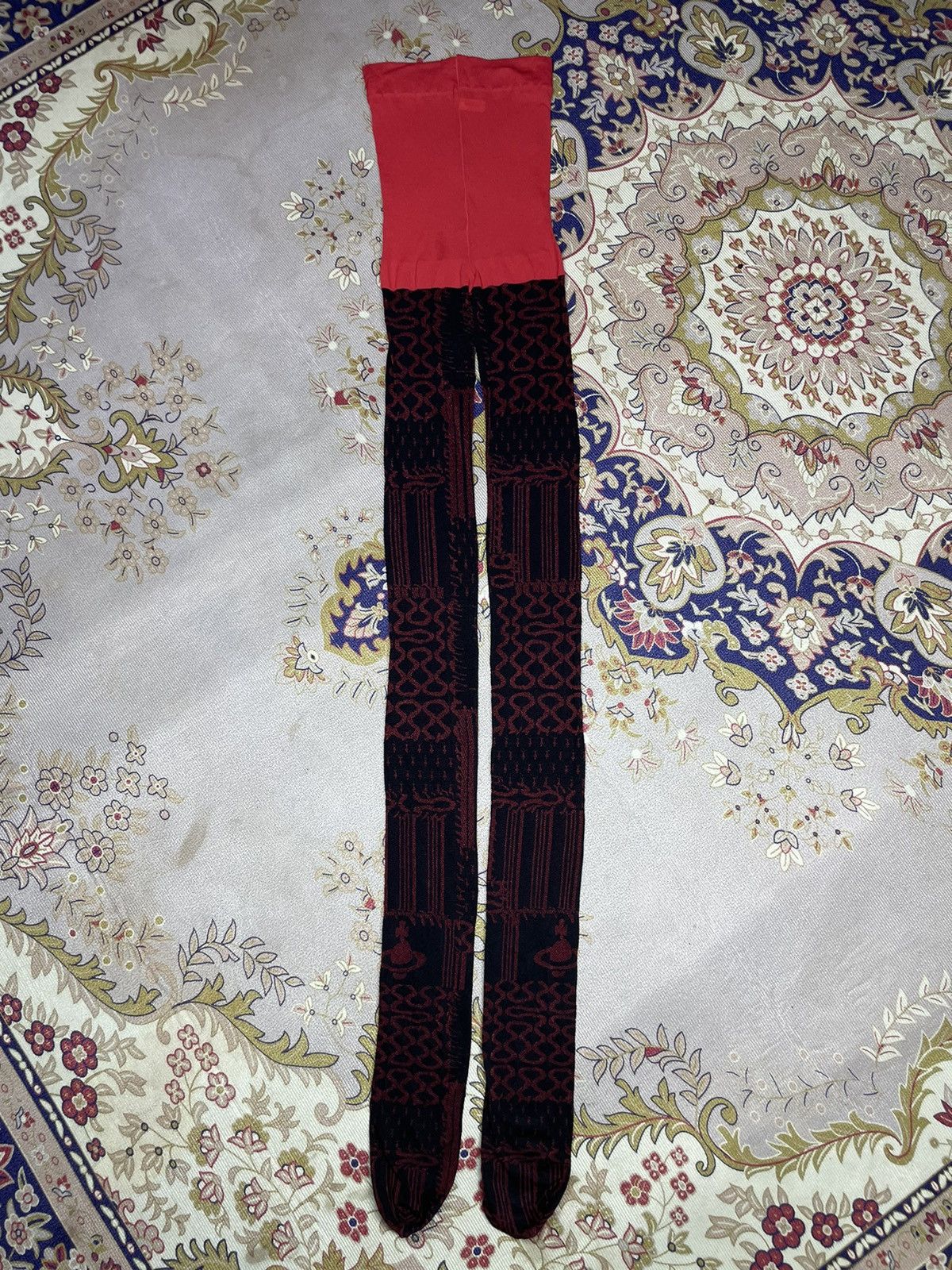 Vivienne Westwood Vivienne Westwood Squiggle design fukuske leggings Size ONE SIZE - 3 Thumbnail