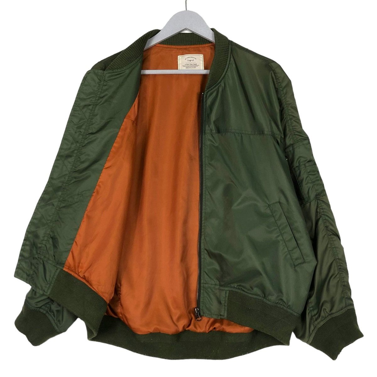 Japanese Brand 💥UNGRID JAPAN MA-1 FLIGHT RIOT BOMBER JACKET Size US M / EU 48-50 / 2 - 8 Thumbnail