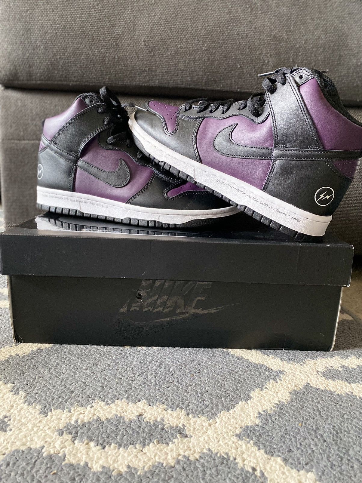 fragment x nike dunk high beijing