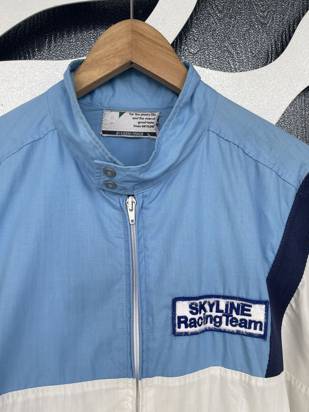 Vintage VINTAGE SKYLINE RACING TEAM BY NISSAN JACKET Size US L / EU 52-54 / 3 - 13 Thumbnail
