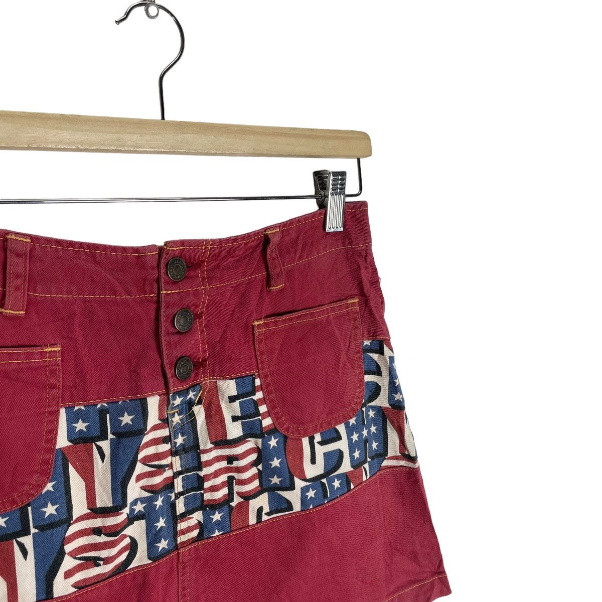 Hysteric Glamour ⚡️HYSTERIC GLAMOUR USA FLAG SHORT SKIRTS Size 27" / US 4 / IT 40 - 5 Thumbnail