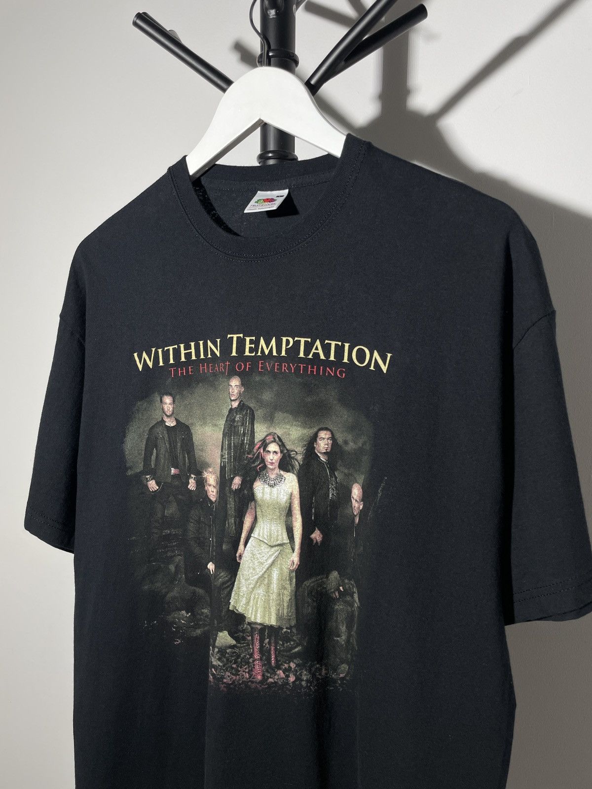 Band Tees × Vintage Vintage Within Temptation 2007 Tour T-shirt Size US L / EU 52-54 / 3 - 2 Thumbnail